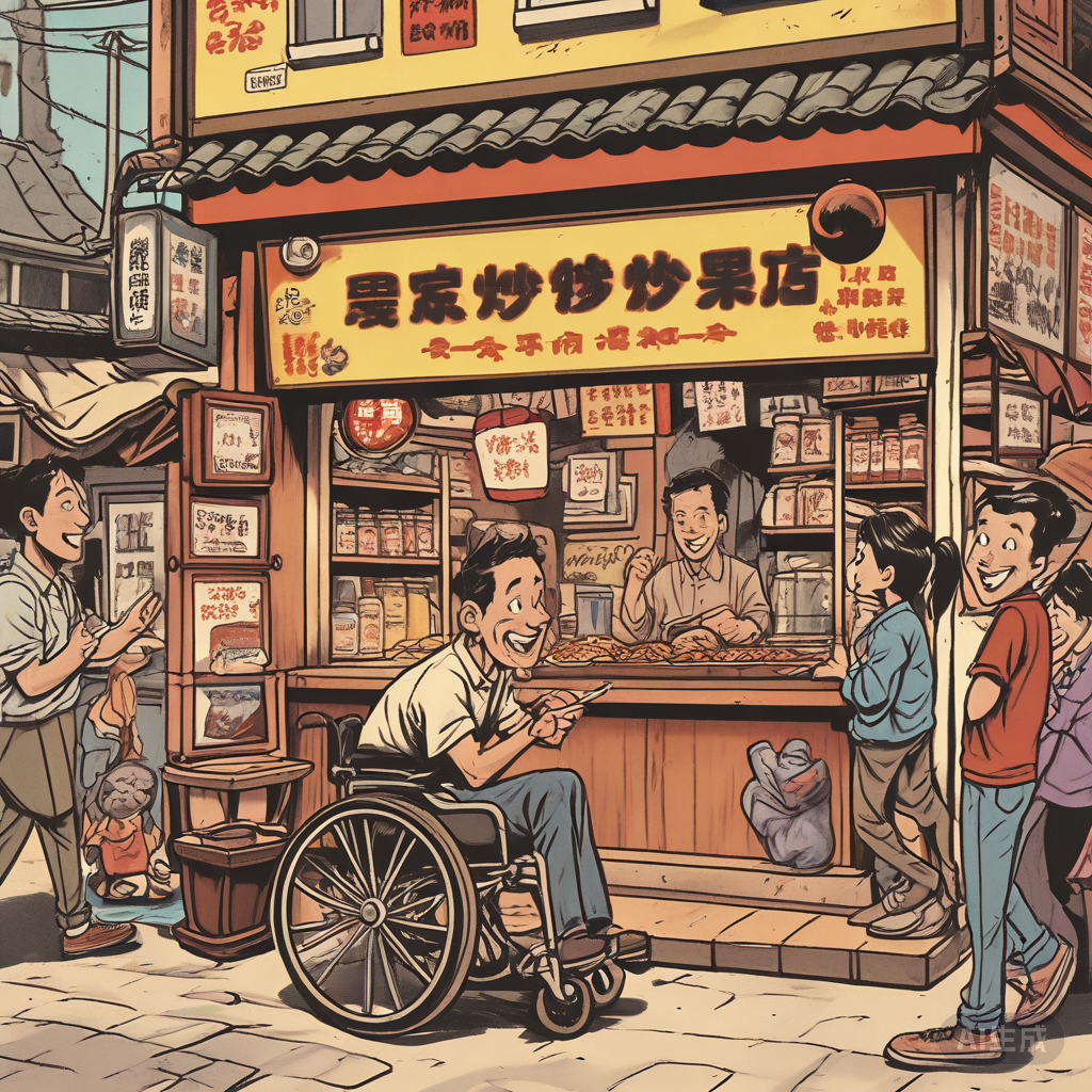 温情调解，，，，，，守护残疾炒货店老板