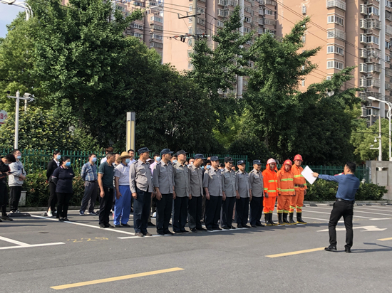安全常在心 庐阳耀世娱乐文创园开展火灾事故应急处置演练