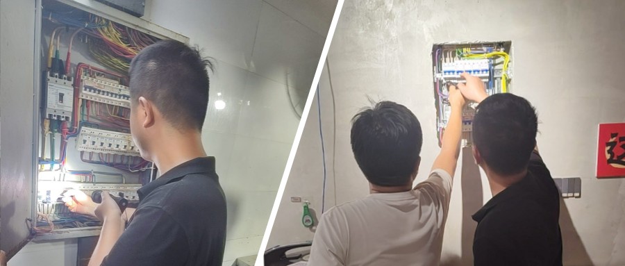 严查细检除隐患，，，，，，守住用电安全关